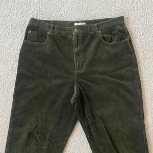 Vintage Green Corduroy Pants